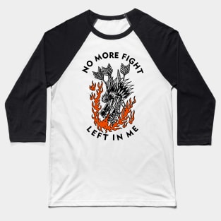 No More Fight Baseball T-Shirt